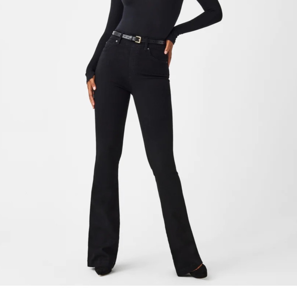 Spanx Black Flare Jeans